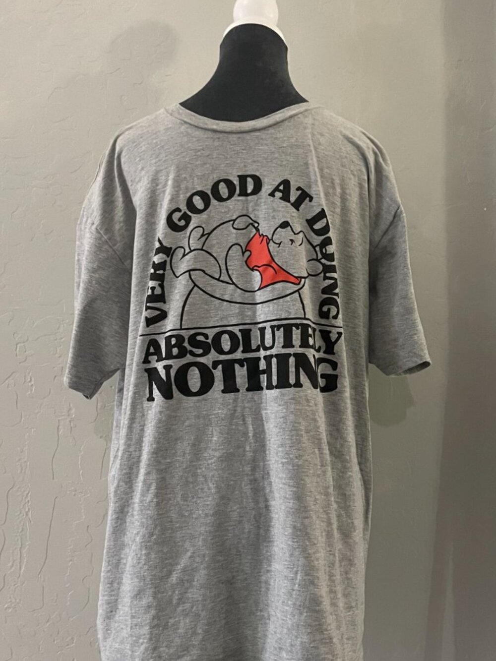 Disney gray Winnie the Pooh shirt (size XL)